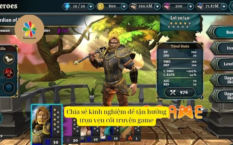 Chia sẻ kinh nghiệm để tận hưởng trọn vẹn cốt truyện game