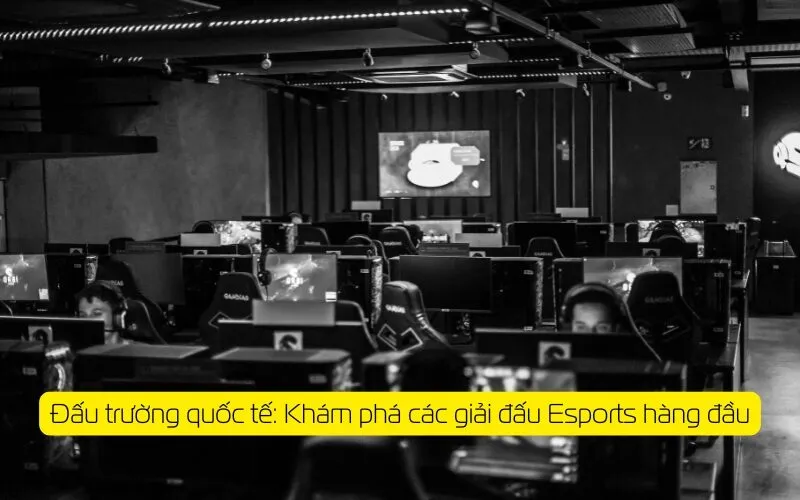 Đấu trường quốc tế: Khám phá các giải đấu Esports hàng đầu