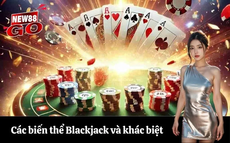 Các biến thể Blackjack và khác biệt