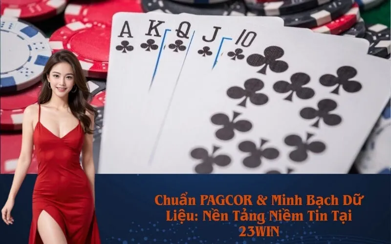 Chuẩn PAGCOR & Minh Bạch Dữ Liệu: Nền Tảng Niềm Tin Tại 23WIN