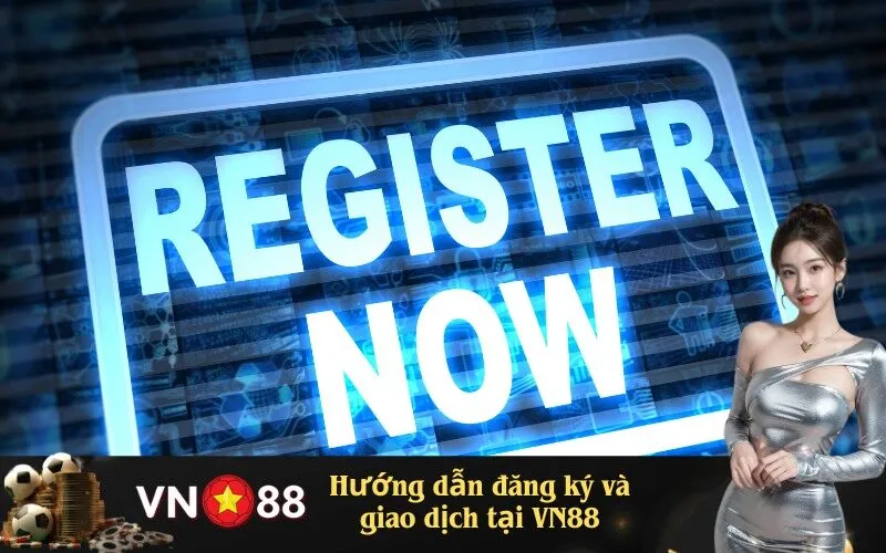 Hướng dẫn đăng ký và giao dịch tại VN88