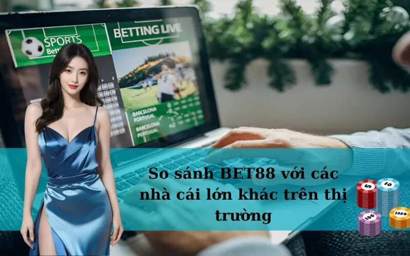 So sánh BET88 với các nhà cái lớn khác trên thị trường