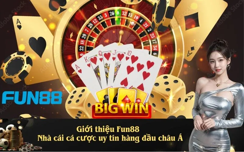 Mô tả: Khám phá Fun88 – Nhà cái uy tín hàng đầu châu Á với cá cược thể thao, casino, xổ số, slot game. Đăng ký ngay để nhận ưu đãi hấp dẫn và trải nghiệm giải trí đỉnh cao!